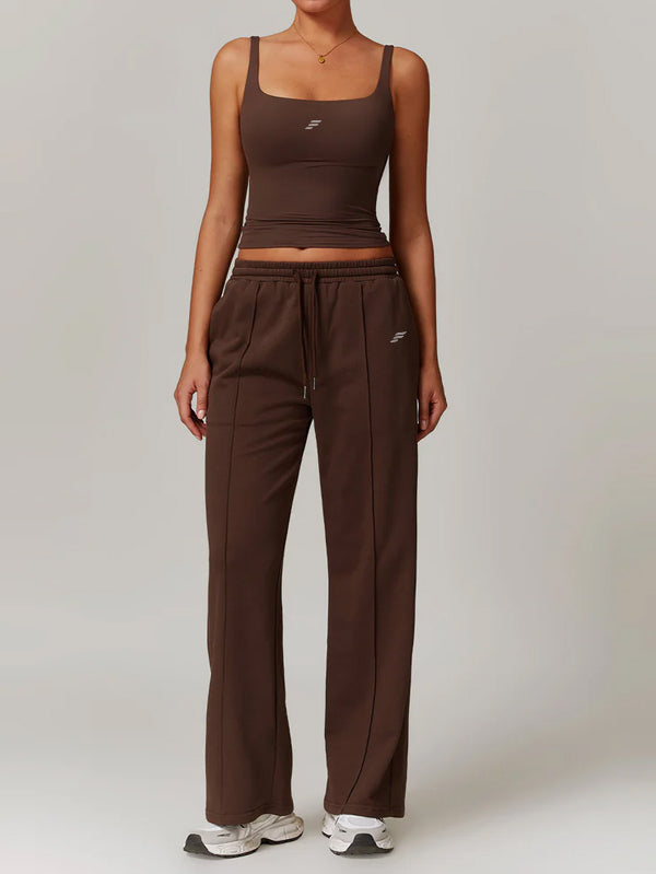 Set Wide Leg Pant with Tank Top